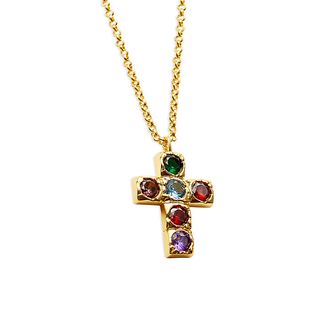 The M Jewelers + The Multicolor Large Bezel Cross