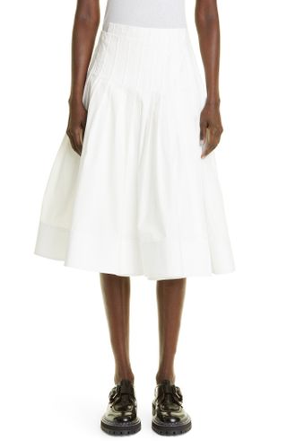Proenza Schouler + Cotton Poplin Wrap Skirt