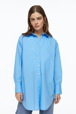 H&M + Long Cotton Shirt