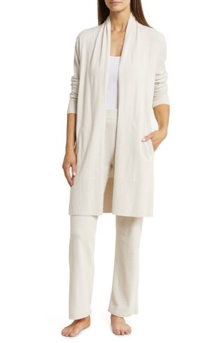 Barefoot Dreams + Cozy Chic Ultra Lite Open Front Cardigan