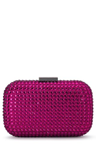 Olga Berg + Caydence Hot Fix Crystal Clutch