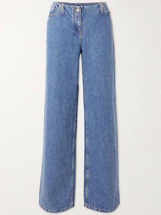 Magda Butrym + Low-Rise Wide-Leg Jeans