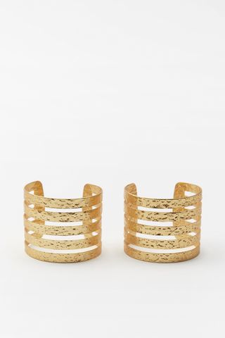Zara + Pair of Textured Bracelets