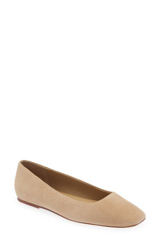 Vince + Cesta Square Toe Ballet Flat