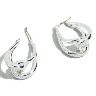 Madewell + Knot Hoop Earrings