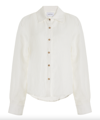 Anemos + The Phillips Linen-Blend Shirt