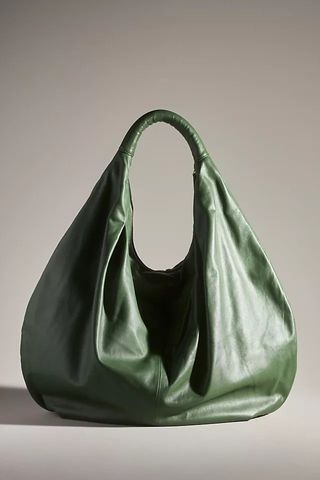 Anthropologie + Slouchy Oversized Leather Tote