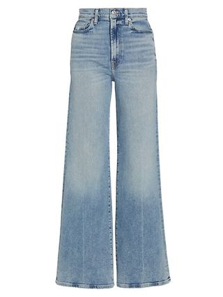 7 for All Mankind + Ultra High-Rise Wide-Leg Jeans