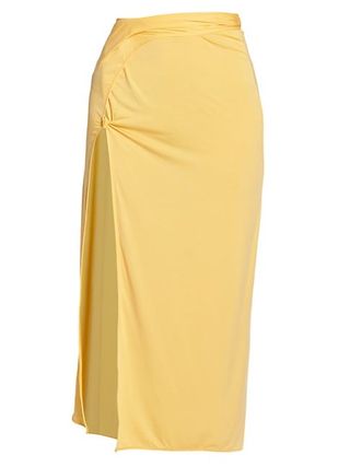 Jacquemus + La Jupe Espelho Jersey Midi Skirt