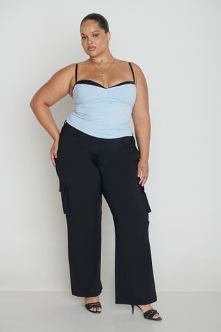 Core Revival + Renzo Tube Top - Baby Blue — Baby Blue / 4xl