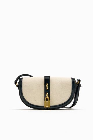 Zara + Contrast Crossbody Bag