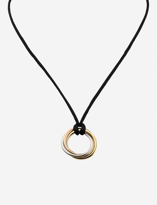 Cartier + 18ct Rose, Gold and White-Gold Pendant Necklace