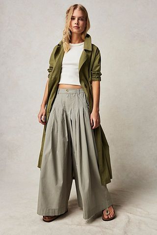 Free People + Cassia Pleated Trousers