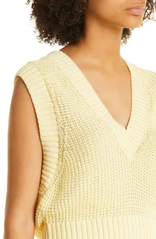 Rodebjer + Women's Priscilla Crop Organic Cotton Vest