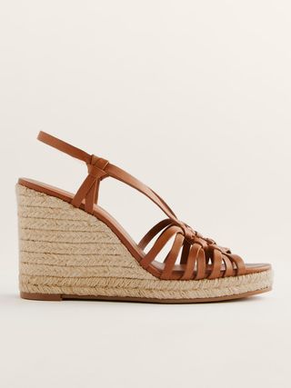Reformation + Candice Woven Wedge Espadrille