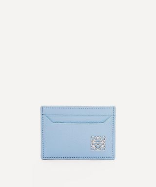 Loewe + Anagram Plain Leather Card Holder
