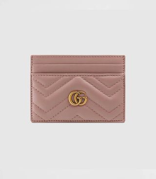 Gucci + GG Marmont Matelassé Card Case