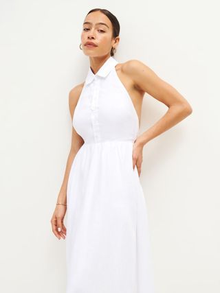 The Reformation + Tace Linen Dress