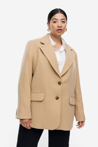 H&M + Single-Breasted Jacket