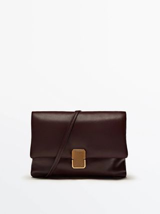 Massimo Dutti + Nappa Leather Quilted Bag