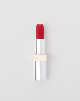 Prada Beauty + Monochrome Hyper Matte Lipstick in Fuoco