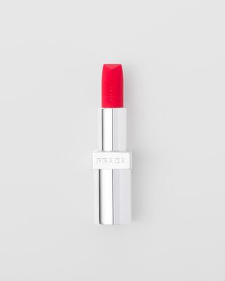 Prada Beauty + Monochrome Soft Matte Lipstick in Granato