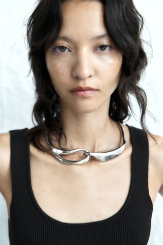 Zara + Metal Necklace