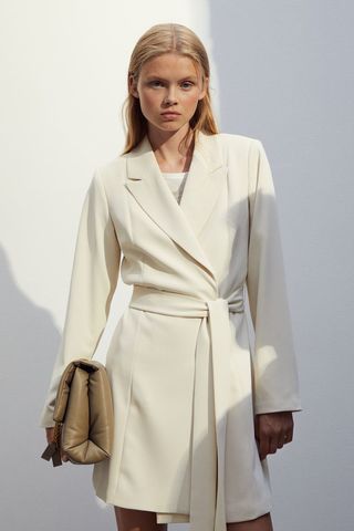 H&M + Wrap-Front Jacket Dress