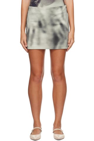 Elliss + Gray Handsy Denim Miniskirt