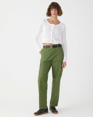J.Crew + Relaxed-Fit Tapered Cargo Pants