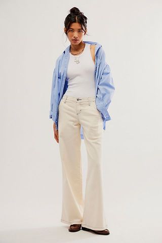 Lee + Low-Rise Slouch Carpenter Jeans