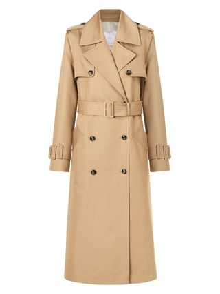Mango + Double-Button Trench Coat