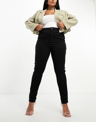 ASOS Curve + Sculpting Skinny Jeans