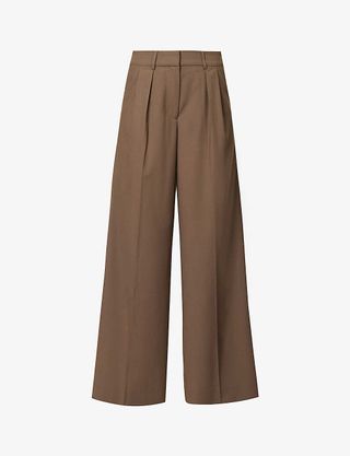 Remain + Relaxed-Fit Straight-Leg Stretch-Woven Trousers