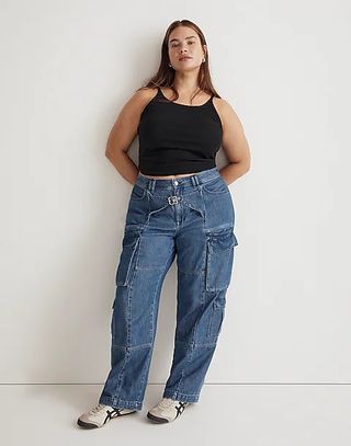 Madewell x Molly Dickson + Plus Cargo Jeans
