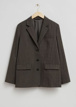 & Other Stories + Single-Breasted Relaxed-Fit Blazer