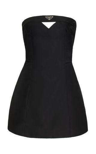 Prada + Re-Nylon Strapless Mini Dress
