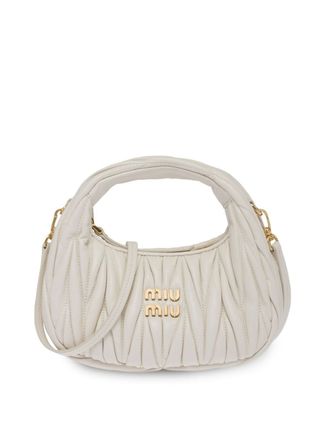 Miu Miu + Mini Wander Matelassé Shoulder Bag