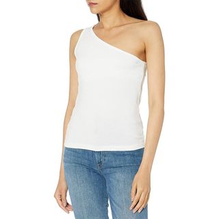 The Drop + Payton Asymmetric Fitted One-Shoulder Top