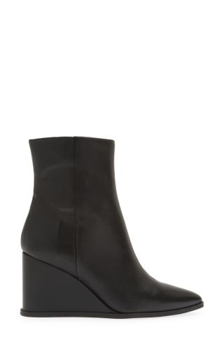 Nordstrom + Prince Pointed Toe Wedge Bootie