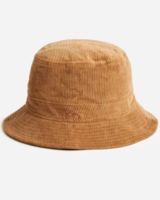 J.Crew + Garment-Dyed Corduroy Bucket Hat