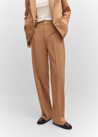 Mango + Straight Suit Pants