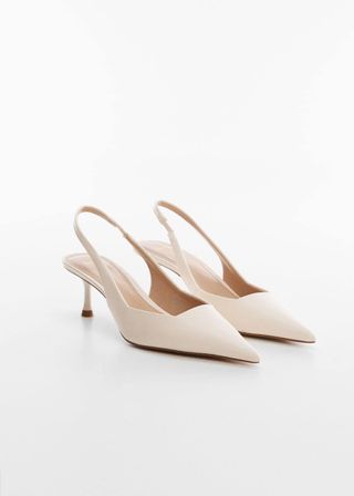 Mango + Pointed Toe Heel Shoes