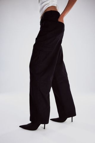 H&M + Twill Cargo Trousers