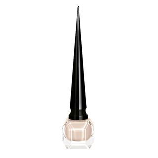 Christian Louboutin + Lalaque Le Vernis Brillant Nail Colour in Beige in Bed