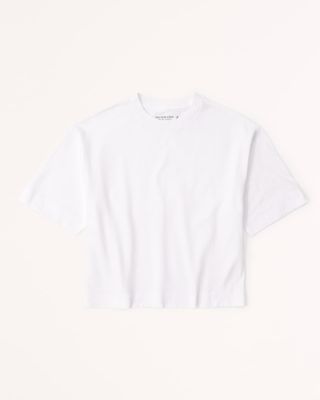 Abercrombie & Fitch + Essential Short-Sleeve Wedge Tee