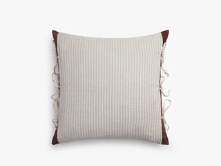 Jake Arnold x Parachute + Striped Linen Layered Pillow Cover