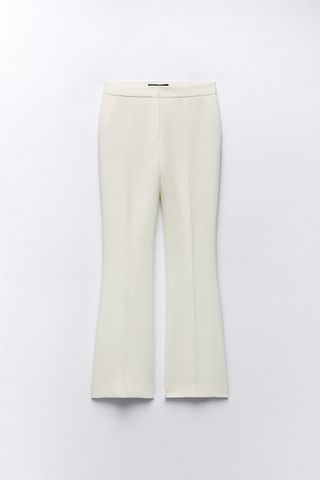 Zara + Full Length Flared Pants