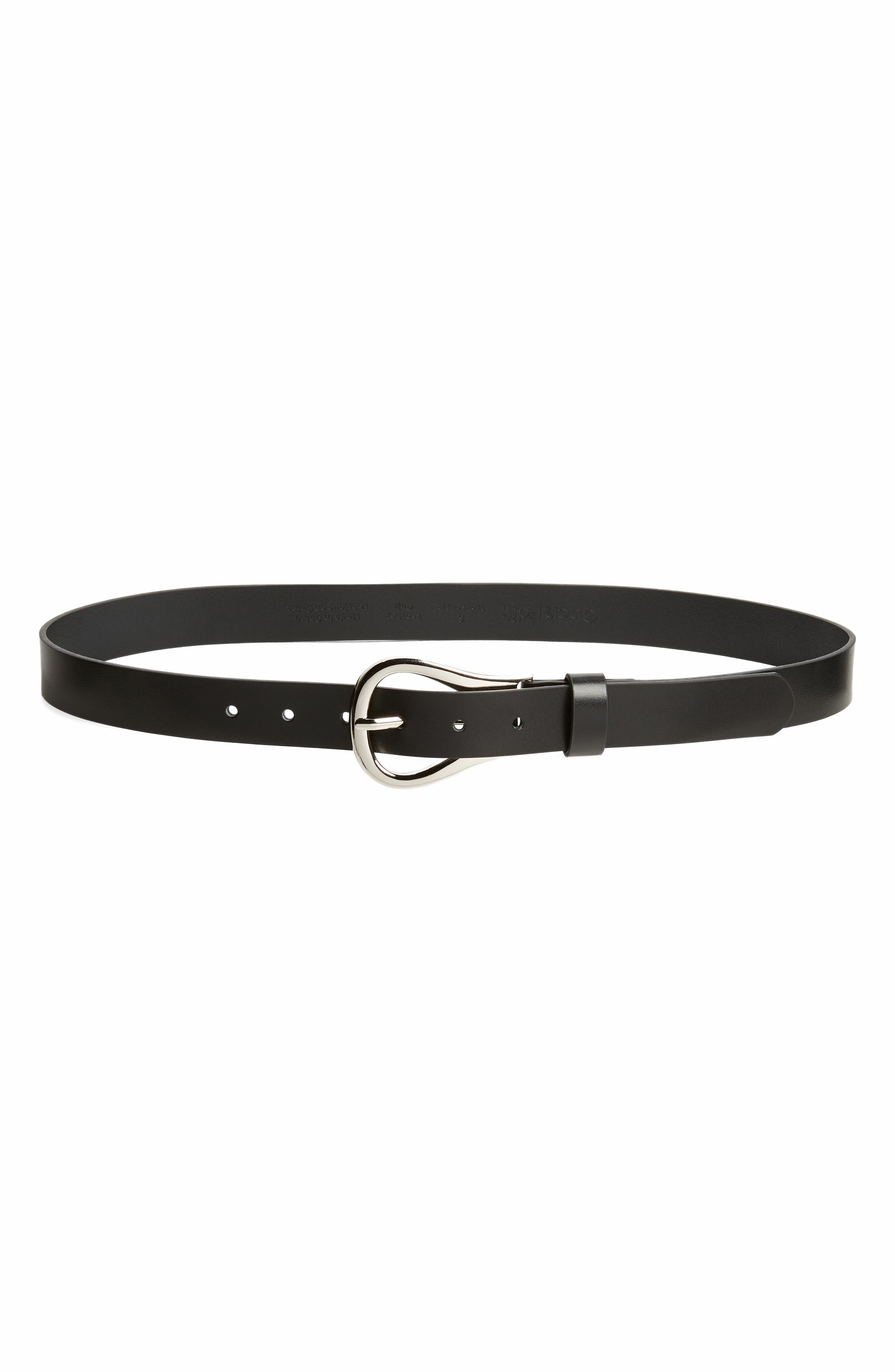 Open Edit + Jane Wishbone Leather Belt