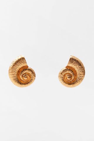 Zara + Snail Shell Earrings